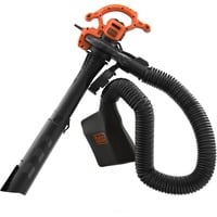 BLACK+DECKER Tuinruimer BEBLV300SB-QS bladzuiger / bladblazer Oranje/zwart