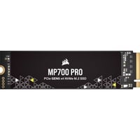 Corsair MP700 PRO 1 TB SSD PCIe Gen5 x4 NVMe 2.0, M.2 2280, 3D TLC NAND