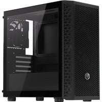 ENDORFY Signum M30 Air mini tower behuizing Zwart | 2x USB-A | 1x USB-C | Tempered Glass