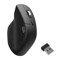Keychron M6-A23 Wireless Mouse Zwart, 100 tot 30.000 dpi, 8000Hz, 2,4 GHz / Bluetooth / USB