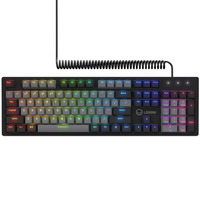 LORGAR Azar 514 RGB mechanisch gaming toetsenbord Zwart, US lay-out (QWERTY), LOGAR Dream, 100%, RGB