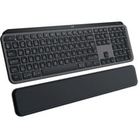 Logitech MX Keys S Plus Advanced Wireless Illuminated Keyboard, gaming toetsenbord Zwart, US lay-out