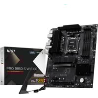 MSI MSI PRO B850-S WIFI6E socket AM5 moederbord Zwart/zilver