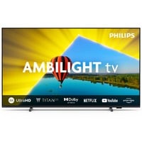 Philips 43PUS8079/12 4K Ambilight TV 43" Ultra HD Led Zwart, 3x HDMI, 2x USB, CI, Bluetooth, LAN, WLAN, HDR10, Dolby Digital