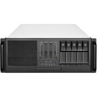 SilverStone RM41-H08 rack behuizing Zwart | 2x USB-A 3.2 (5 Gbit/s)