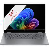 HP OmniBook X FlipNGAI 14-fk0050nd 14" Copilot+ 2-in-1 laptop Zilver | Ryzen AI 5 340 | Radeon 840M | 16 GB | 512 GB SSD | Touch