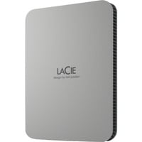 LaCie Mobile Drive (2022), 1 TB externe harde schijf Grijs, USB-C 3.2 Gen 1 (5 Gbit/s)