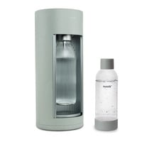 Mysoda Glassy Pigeon bruiswatertoestel Lichtgrijs, Excl. CO2-gascilinder - met glazen en PET fles