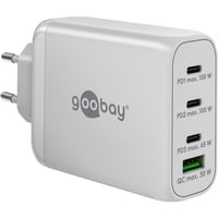 goobay USB-C PD Multiport Quick Charger (100 W) Wit