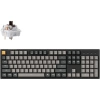 Keychron C2 Pro-A3, toetsenbord Zwart, US lay-out, Keychron K Pro Brown, white leds, Double-shot PBT