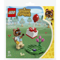 LEGO Animal Crossing - Tom Nook met Vliegend Cadeautje Constructiespeelgoed 30731