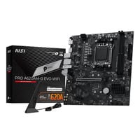 MSI PRO A620AM-G EVO WIFI socket AM5 moederbord RAID, 2.5Gb-LAN, Wifi, BT, Sound, µATX