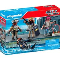 PLAYMOBIL City Action SWAT-Figurenset Constructiespeelgoed 