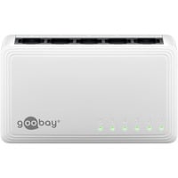 goobay 5-poort Gigabit Ethernet Switch Wit