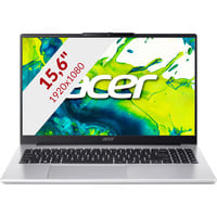Acer Aspire Lite AL15-44P-R04J 15.6"  laptop Zilver | Ryzen 5 7430U | Radeon Graphics | 16 GB | 1 TB SSD
