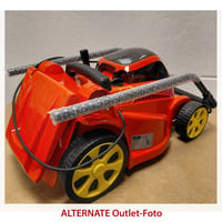 WOLF-Garten LYCOS 40/340 M 40 LI-ION POWER Accu grasmaaier Rood, Accu inbegrepen