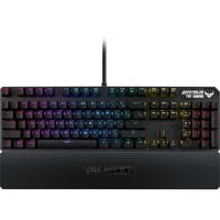 ASUS TUF Gaming K3 RGB gaming toetsenbord Gunmetal, US lay-out (QWERTY), Kailh Red, 100%