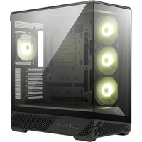 MSI MAG PANO 130R PZ midi tower behuizing Zwart | 2x USB-A | 1x USB-C | RGB | Window