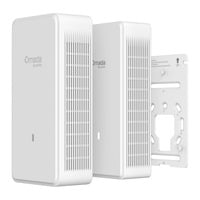 TP-Link Omada EAP775-Wall BE9300 WiFi 7 access point Wit, Mesh, 6-Stream Tri-Band, PoE