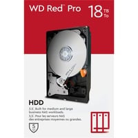 WD Red Pro, 18 TB harde schijf WD181KFGX, SATA 600, 24/7, AF