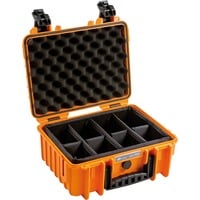 B&W outdoor.case type 3000 RPD koffer Oranje