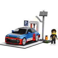COBI EV Station & Renault 5 Turbo 3E Constructiespeelgoed Schaal 1:35