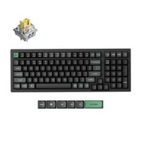Keychron K4 Ultra 8K Wireless Custom Mechanical Keyboard Zwart, US lay-out (QWERTY), Keychron Apex Banana, 96%, RGB leds, OSA Double-shot PBT, USB-C | 2.4 GHz | Bluetooth 5.2