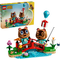 LEGO Animal Crossing - Dagje vrij met Timmy en Tommy Constructiespeelgoed 77059