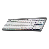 Logitech G515 LIGHTSPEED TKL RGB mechanisch gaming toetsenbord Wit, US-International lay-out (QWERTY), GL Tactile, 80% (TKL), Double-shot PBT, Bluetooth, 2.4GHz, USB