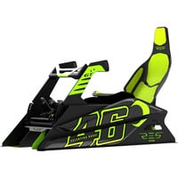 Res-Tech GT Cockpit VR/46 Limited Edition racingsimulator Zwart/neongroen