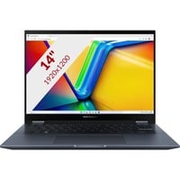 ASUS VivoBook S 14 Flip TN3402YA-LZ083W 14" 2-in-1 laptop Donkerblauw | Ryzen 7 7730U | Radeon Graphics | 16 GB | 512 GB SSD | Touch