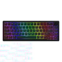 Hator Skyfall Wired, gaming toetsenbord Zwart, US lay-out, HATOR Aurum Sterling, 65%, RGB, Double shot ABS, Hot-swap