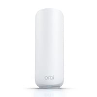 Netgear Orbi 370 Serie Dual-Band WiFi 7-mazig uitbreidingssatelliet mesh router Wit