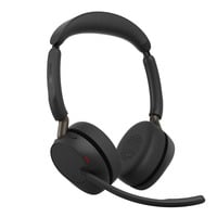 Jabra Evolve3 65 UC on-ear headset Zwart, USB-A with Dongle, Bluetooth 5.3