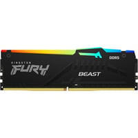 Kingston FURY Beast RGB 32 GB DDR5-5600 (1x 32 GB) werkgeheugen Zwart, KF556C40BB2A-32, XMP 3.0, EXPO