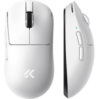 MCHOSE MCHOSE A7 V2 Pro Lightweight WL wi gaming muis Wit, 26.000 DPI, 8K, 2.4 GHz / Bluetooth / USB-C