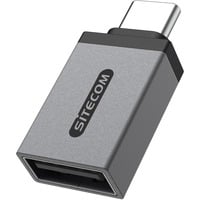 Sitecom USB-C naar USB-A Mini Adapter Grijs