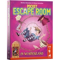 999 Games Pocket Escape Room: In Wonderland Kaartspel Nederlands, 1 - 6 spelers, 60 minuten, Vanaf 12 jaar