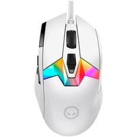 LORGAR MSP80 gaming muis Wit, 100 - 26000 dpi, RGB, RGB display