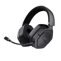 Trust GXT 493PS Carus Draadloze PS5-headset over-ear gaming headset Zwart, Pc, PlayStation 4, PlayStation 5, Nintendo Switch, mobiel