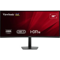 ViewSonic VA3820C UWQHD+ 21:9 Curved Monitor met USB-C Hub 38" UltraWide Zwart, 1x DisplayPort, 2x HDMI, 1x USB-C