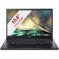 Acer Aspire 7 A715-76G-51CU 15.6" gaming laptop Zwart | Core i5-12450H | RTX 2050 | 16 GB | 512 GB SSD