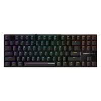 CHERRY XTRFY MX 8.2 Pro TMR, gaming toetsenbord Zwart, US lay-out, Cherry MK Crystal, 80% (TKL), 8K, Hot-swap, RGB, PBT, 2.4 GHz / Bluetooth / USB