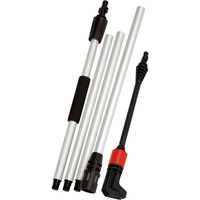 EINHELL Metalen verlenglans, 5-delig verlenging Zwart/zilver, voor TC-HP / TE-HP