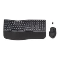 HP 680 Comfort dual-mode toetsenbord en muis combi, desktopset Zwart, Membraan, 4000 dpi, 2.4 GHz, Bluetooth