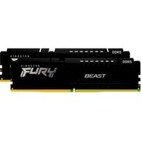 Kingston FURY Beast 16 GB DDR5-6000 (2x 8 GB) werkgeheugen Zwart, KF560C30BBEK2-16, XMP 3.0, EXPO 1.1