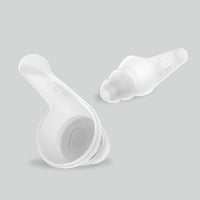 MIXX Assistive Audio Sleep Personal Noise Protection Earplugs in-ear oortjes Transparant