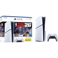 Sony Interactive Entertainment PlayStation 5 Slim - NBA 2K26-bundel spelconsole Wit/zwart