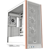 Thermaltake S370 WS Snow midi tower behuizing Wit | 2x USB-A | 1x USB-C | Tempered Glass