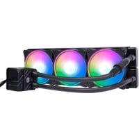 Alphacool Eisbaer Pro HPE Aurora 360 CPU AIO waterkoeling Zwart, aRGB, 4-pin PWM
